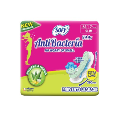 Sofy Antibacteria Slim Pads 7's