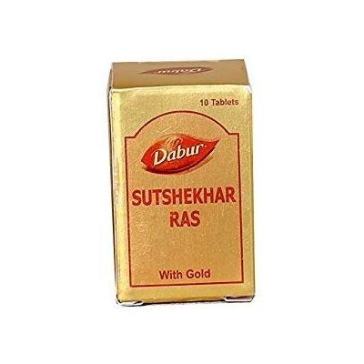 Dabur Sutshekhar Ras (gold) 10 Tabs