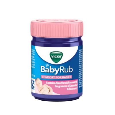 Vicks Baby Rub 25 ml (Pack of 2)