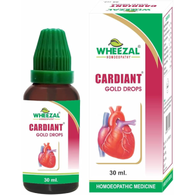 Wheezal Cardiant Gold Drops 30 ml