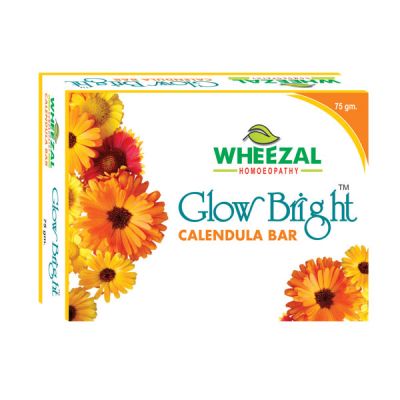Wheezal Glow Bright Calendula Soap Bar 75 gm