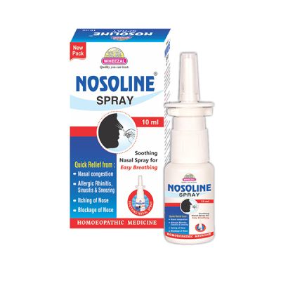 Wheezal Nosoline Nasal Spray 10 ml