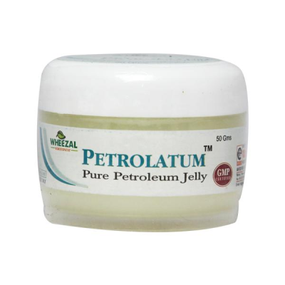 Wheezal Petrolatum Pure Petroleum Jelly 50 gm
