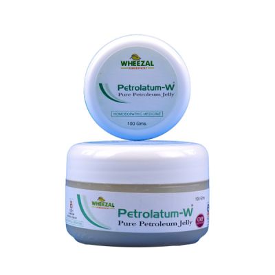 Wheezal Petrolatum-W Pure Petroleum Jelly 100 gm