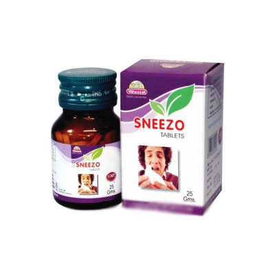 Wheezal Sneezo Tablet 25 gm