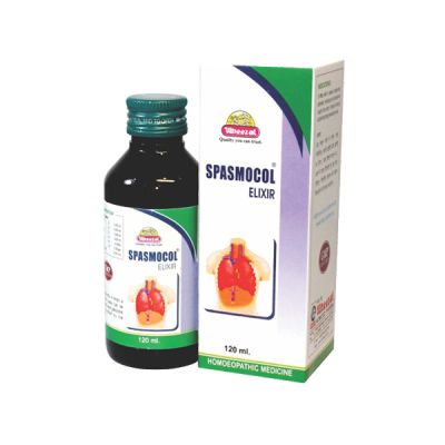 Wheezal Spasmocol Elixir Syrup 120 ml
