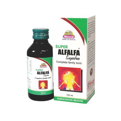 Wheezal Super Alfaalfa (Sugar Free) Tonic 120 ml