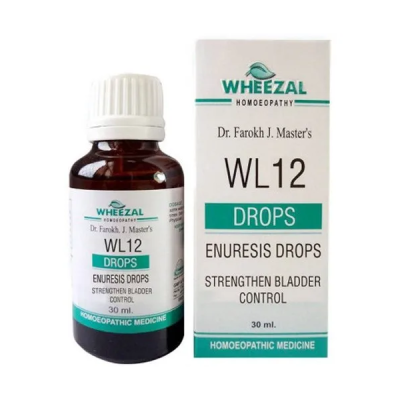 Wheezal Wl-12 Enuresis Drops 30ML