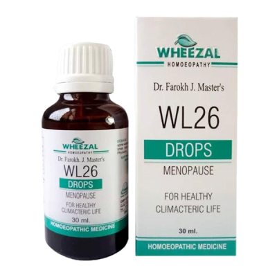 Wheezal Wl-26 Menopause Drops 30ML
