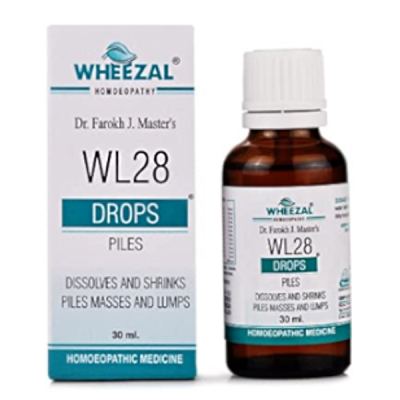 Wheezal Wl-28 Piles Drops 30ML