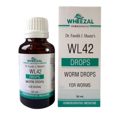 Wheezal Wl-42 Worms Drops 30ML