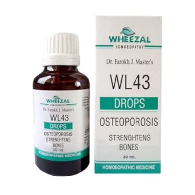 Wheezal Wl-43 Osteoporosis Drops 30ML