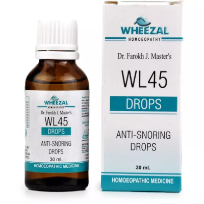 Wheezal Wl-45 Anti Snoring Drops 30ML