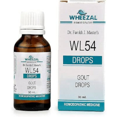 Wheezal Wl-54 Gout Drops 30ML