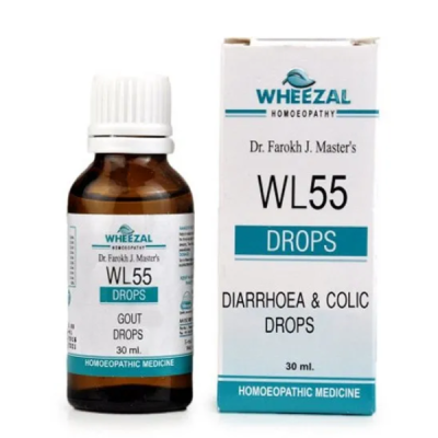 Wheezal Wl-55 Diarrhoea & Colic Drops 30ML