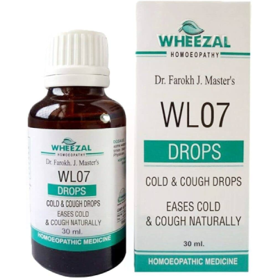 Wheezal Wl-7 Cold And Cough Drops 30ML
