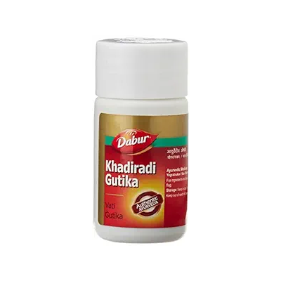 Dabur Khadiradi Gutika 40 Tabs