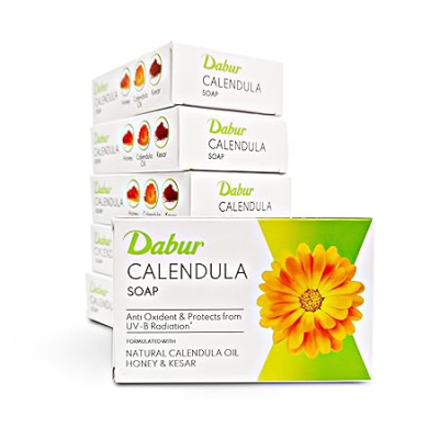 Dabur Calendula Soap 75g Pack of 6T