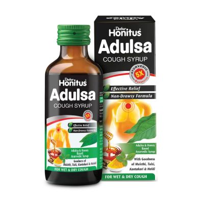 Dabur Honitus Adulsa Cough Syrup 100ml