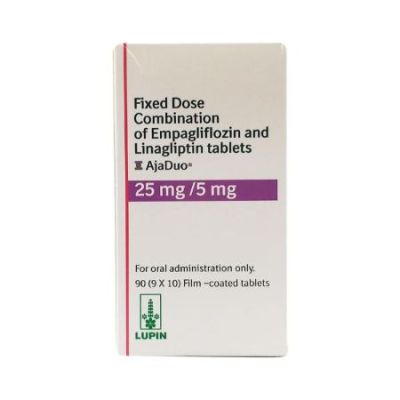 Ajaduo 25/5mg Tablets 10'S