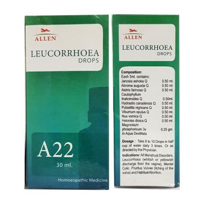 Allen A22 Leucorrhoea Drops 30 ml