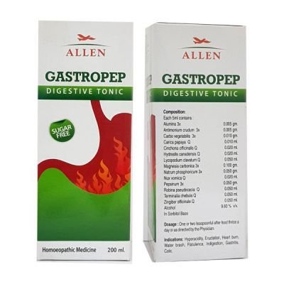 Allen Gastropep Digestive Sugar Free Tonic 200 ml