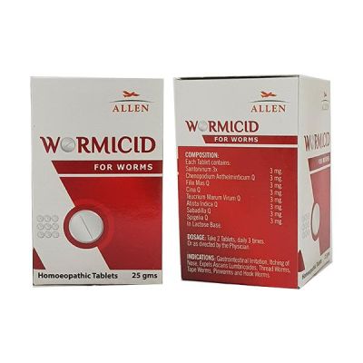 Allen Wormicid Tablet 25 gm