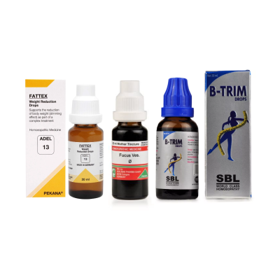 ADEL Anti-Obesity Advance Combo (ADEL 13 + Fucus Ves Mother Tincture + SBL B-Trim)