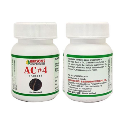 Bakson's Ac 4 Tablet 75 gm