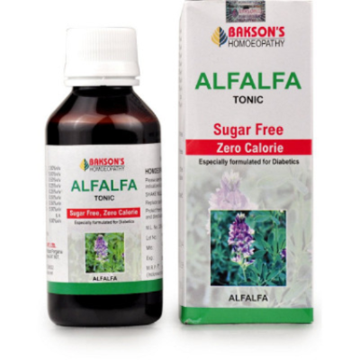 Bakson's Alfalfa Sugar Free And Zero Calories Tonic 450 ml