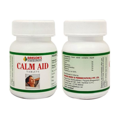 Bakson's Calm Aid Tablet 75 gm