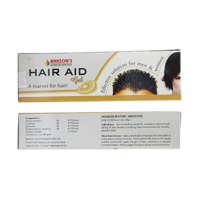 Bakson's Hair Aid Gel 75 gm