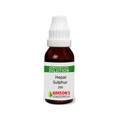 Bakson's Hepar Sulphur 200 CH Liquid 30 ml