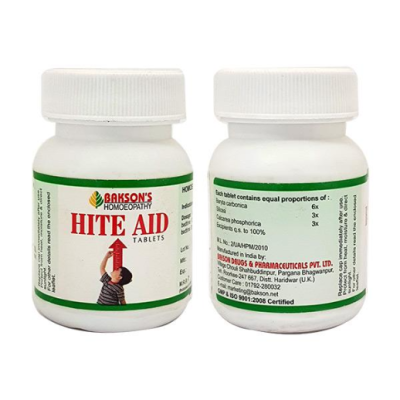 Bakson's Hite Aid Tablet 75 gm