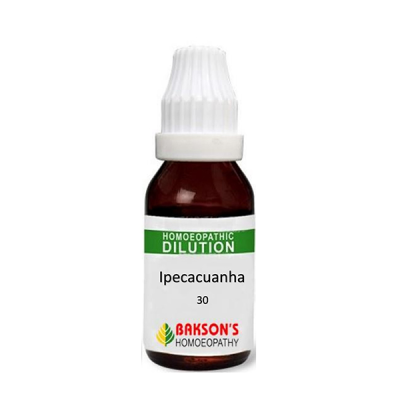 Bakson's Ipecacuanha 30 CH Liquid 30 ml
