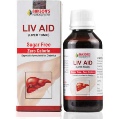 Bakson's Liv Aid Sugar Free And Zero Calories Syrup 115 ml