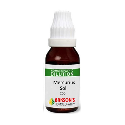 Bakson's Mercurius Sol 200 CH Liquid 30 ml