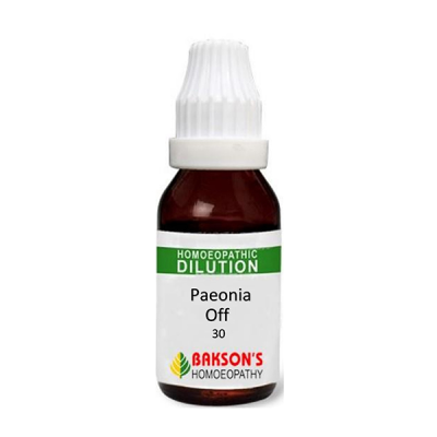 Bakson's Paeonia Off 30 CH Liquid 30 ml