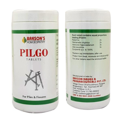 Bakson's Pilgo Tablet 200 gm