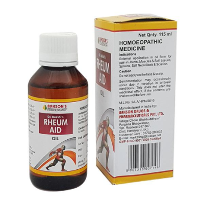 Bakson's Rheum Aid Oil 115 ml