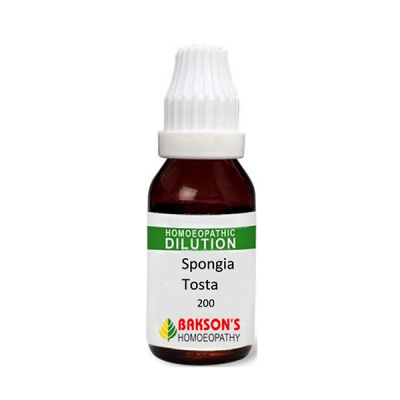 Bakson's Spongia Tosta 200 CH Liquid 30 ml