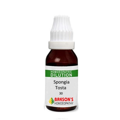 Bakson's Spongia Tosta 30 CH Liquid 30 ml