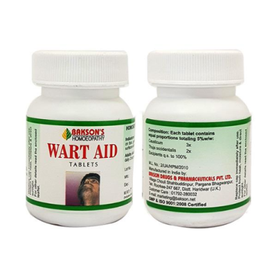 Bakson's Wart Aid Tablet 75 gm