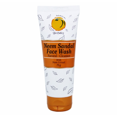Bhargava Bio Valley Face Wash - Neem Sandal 75 gm