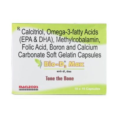 Bio D3 Max Strip Of 10 Capsules