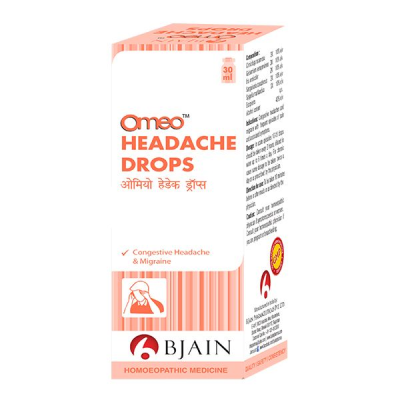 Bjain Omeo Headache Drops 30 ml