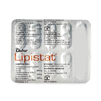 Dabur Lipistat Capsule 10's