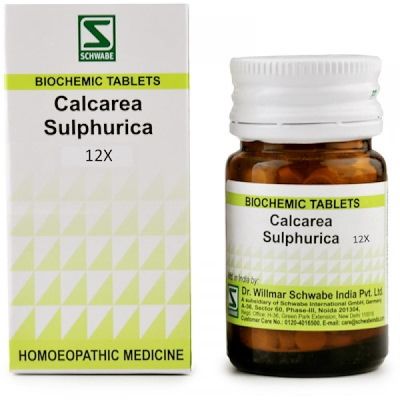 Dr. Willmar Schwabe Calcarea Sulphurica 12X Tablet 20 gm