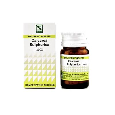 Dr. Willmar Schwabe Calcarea Sulphurica 200X Tablet 20 gm