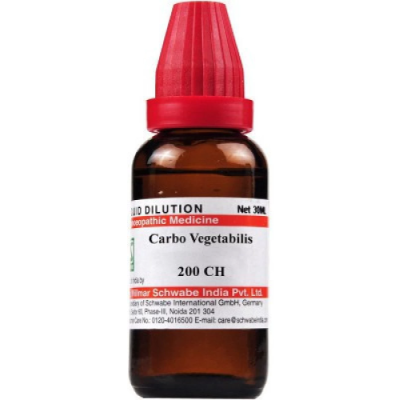 Dr. Willmar Schwabe Carbo Vegetabilis 200CH Liquid 30 ML